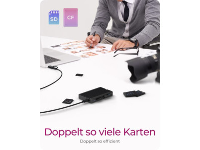 RAIDSONIC ICY BOX Čítačka kariet IB-CR504-C31