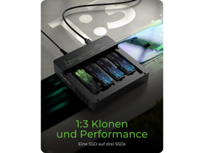 RAIDSONIC ICY BOX IB-4013MCL-C4, Klonovacia stanic