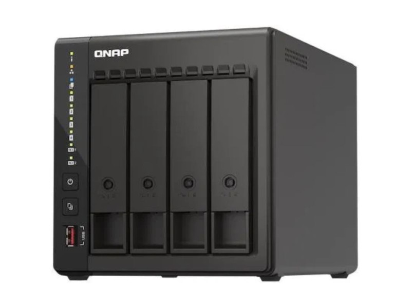 QNAP TS-453E-8G, NAS Server 4xHDD, 2xM.2, 8GB