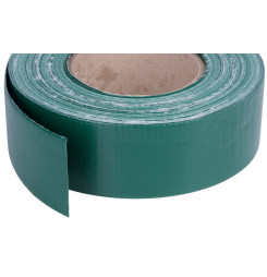 Páska Strend Pro EUROSTANDARD, 47,5 mm, L-35 m, tieniaca, zelená, krycia, na plotové panely, s 20 klipsami, 450g/m2, PVC, RAL600