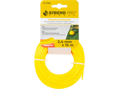 Silon na kosenie Grazer Pro Hepta 2,4 mm, L-15 m, HEX