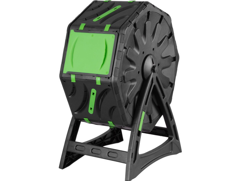 Kompostér Strend Pro Garden, bubnový, 70 lit., čierny, 55,5x36x72 cm Kompostér Strend Pro Garden, bubnový, 70 lit., čierny, 55,5x36x72 cm