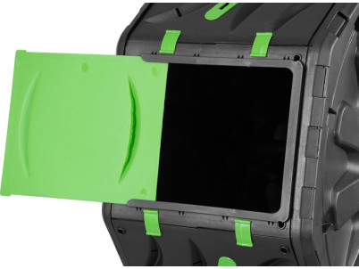 Kompostér Strend Pro Garden, bubnový, 70 lit., čierny, 55,5x36x72 cm Kompostér Strend Pro Garden, bubnový, 70 lit., čierny, 55,5x36x72 cm