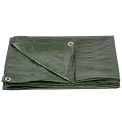 Plachta Tarpaulin Light 3x5 m, 65 g/m, zakrývacia, zelená, s okami