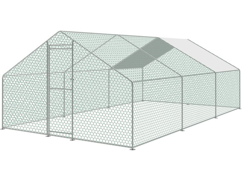 Kurín Strend Pro, pre hydinu, voliéra, klietka, so strechou, 3x6x2 m