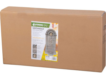 Umývadlo Strend Pro Garden LT-DC044, záhradné, hnedé, 400x350x830 mm