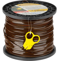 Silon na kosenie SawLine 3 mm, L-142 m, zúbkovaný
