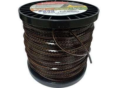 Silon na kosenie Strend Pro Premium SawLine 2,4 mm, L- 100 m, zúbkovaný