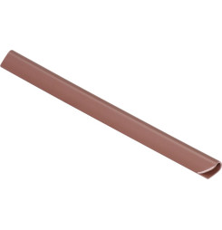 Klipsy Strend Pro EUROSTANDARD, na uchytenie tieniacej pásky 19 cm, mahagónová hnedá, RAL8016, 20 ks, náhradné