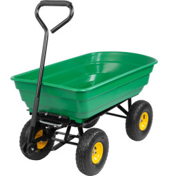 Vozík Greenlawn Transporter, záhradný, nos. 250 kg, 75 lit., 930x505x510/895 mm, výklopný