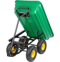 Vozík Greenlawn Transporter, záhradný, nos. 250 kg, 75 lit., 930x505x510/895 mm, výklopný