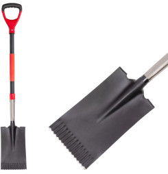 Rýľ Strend Pro Premium RedShark, rovný, so sklolaminátovou násadou D 1150 mm