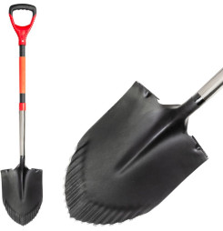Rýľ Strend Pro Premium RedShark, špicatý, so sklolaminátovou násadou D 1150 mm