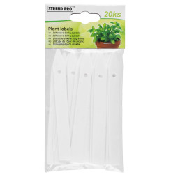 Štítok Strend Pro Gardens LA742, 12 cm, značkovací, pre rastliny a kvety, bal. 20 ks