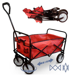 Vozík Praktik, skladací, PVC, 50 lit., max. 70 kg