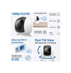 TP-link Tapo C202, Pan/Tilt Home Security kamera