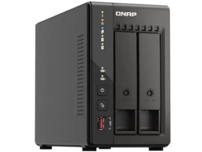 QNAP TS-253E-8G, NAS Server 2xHDD, 2xM.2, 8GB
