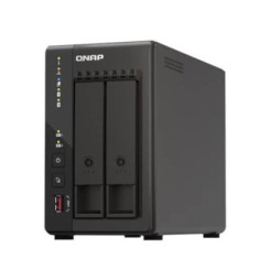 QNAP TS-253E-8G, NAS Server 2xHDD, 2xM.2, 8GB