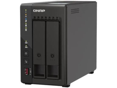 QNAP TS-253E-8G, NAS Server 2xHDD, 2xM.2, 8GB