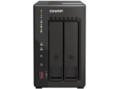 QNAP TS-253E-8G, NAS Server 2xHDD, 2xM.2, 8GB
