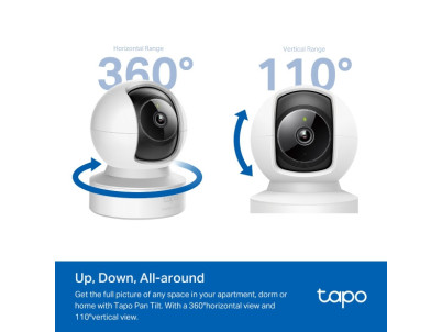 TP-link Tapo C222, Pan/Tilt AiHome Security kamera