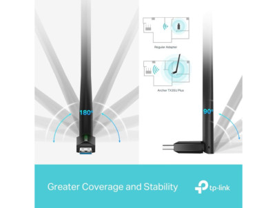 TP-Link Archer TX35U PLUS AX1800 WiFi USB adaptér