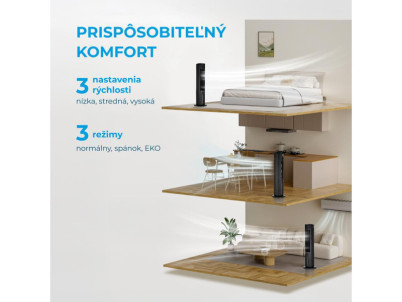 MAC402R0BPK  stĺpový ventilátor MIDEA