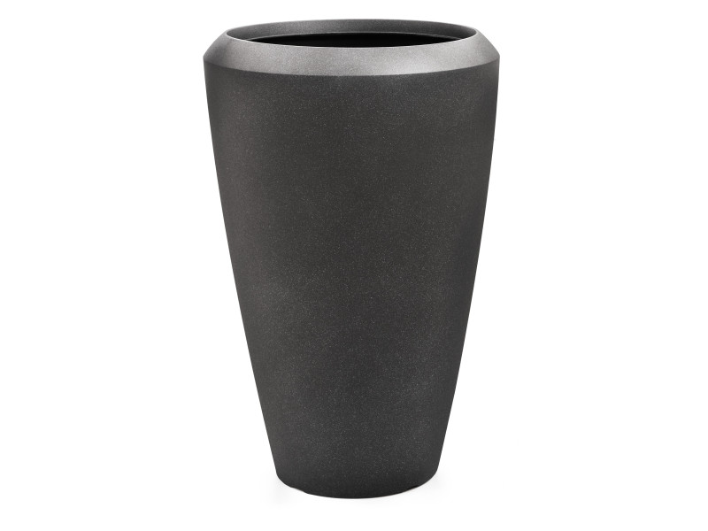 Kvetináč G21 Coal Oval 55 x 55 x 86,3