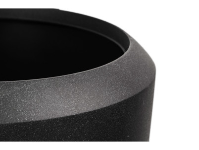 Kvetináč G21 Coal Oval 55 x 55 x 86,3