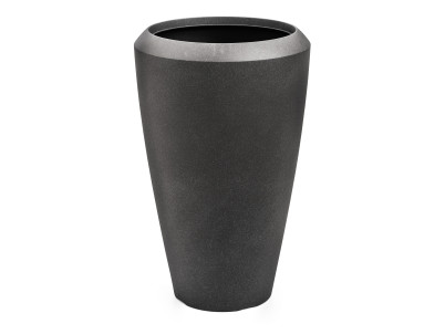 Kvetináč G21 Coal Oval 44,3 x 44,3 x 69,8