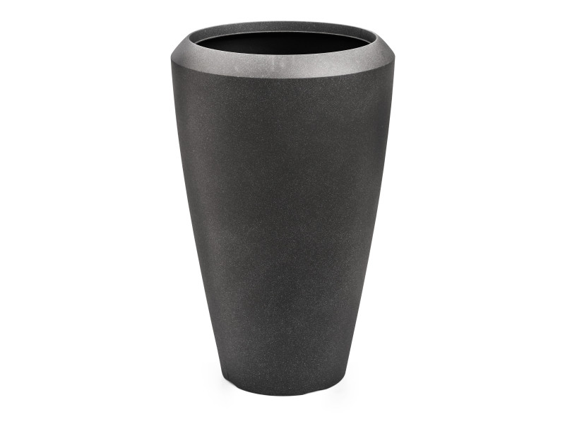 Kvetináč G21 Coal Oval 44,3 x 44,3 x 69,8