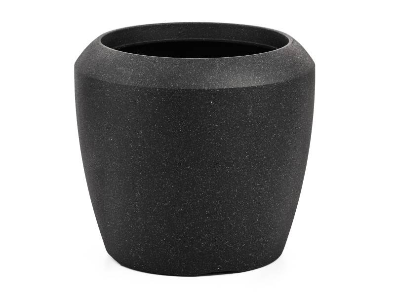 Kvetináč G21 Coal Round 33,5 x 33,5 x 30,5
