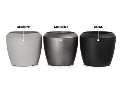 Kvetináč G21 Cement Round 33,5 x 33,5 x 30,5