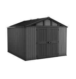 Záhradný domček Keter Stronghold 10 x 11,5 šedý, s podlahou
