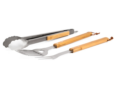 Grilovacie náradie G21 sada 3 ks s drevenou rukoväťou