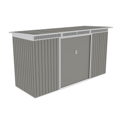 Záhradný domček G21 GRAH 483 - 340 x 142 cm, metalický šedý