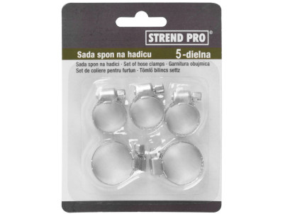 Sada upínacích spon Strend Pro HC605, 5 dielna, na hadicu