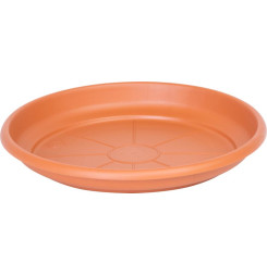 Podložka pod kvetináč ICS ERICA okrúhla, terakota, 20 cm