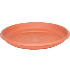 Podložka pod kvetináč ICS ERICA okrúhla, terakota, 28 cm