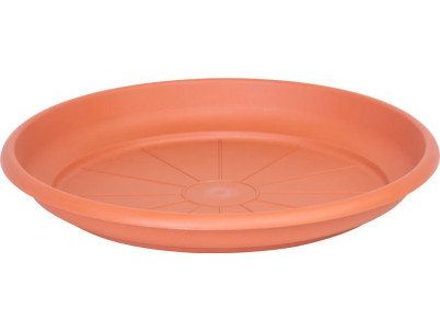 Podložka pod kvetináč ICS ERICA okrúhla, terakota, 28 cm