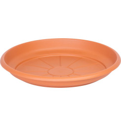 Podložka pod kvetináč ICS ERICA okrúhla, terakota, 30 cm