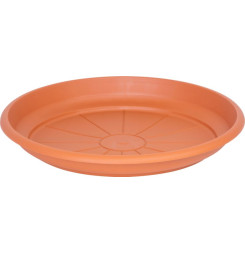 Podložka pod kvetináč ICS ERICA okrúhla, terakota, 38 cm