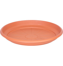 Podložka pod kvetináč ICS ERICA okrúhla, terakota, 46 cm