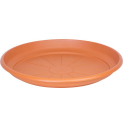 Podložka pod kvetináč ICS ERICA okrúhla, terakota, 55 cm