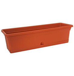 Kvetináč ICS MELISSA 60x20x16 cm, 11 lit., truhlík, s podložkou