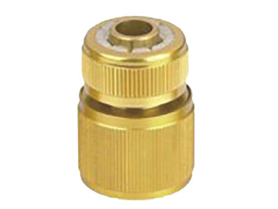 Rýchlospojka Strend Pro, STOP, mosadzná, 1/2", záhradná, na hadicu