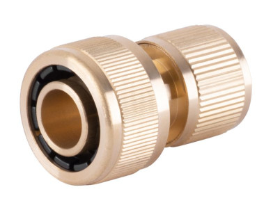 Rýchlospojka Strend Pro, mosadzná, 3/4", záhradná, na hadicu