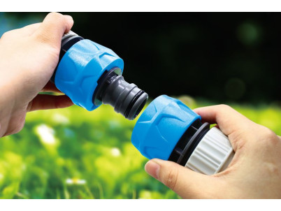 Spojka AQUACRAFT® 550912, MAX-Flow, 2W, 1", na hadicu, záhradná