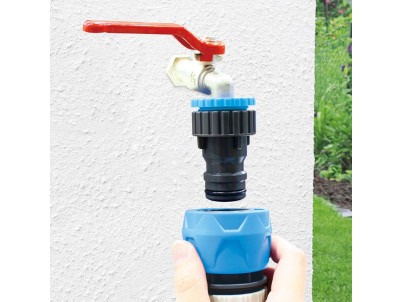 Adaptér AQUACRAFT® 550992, MAX-Flow, 1"x3/4"-1", na záhradnú hadicu