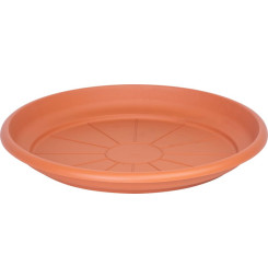 Podložka pod kvetináč ICS ERICA okrúhla, terakota, 43 cm